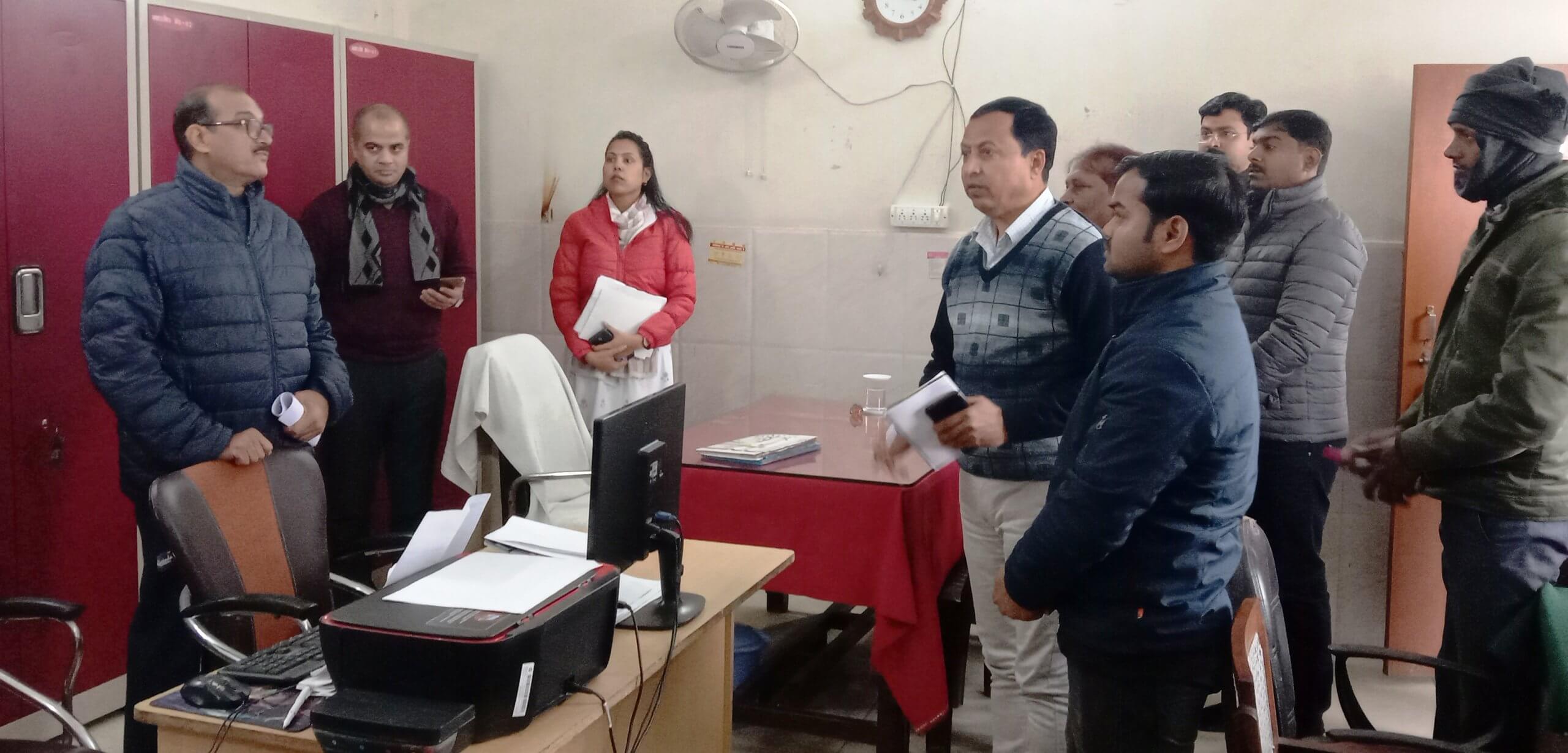 नगर पालिका का निरीक्षण (1)