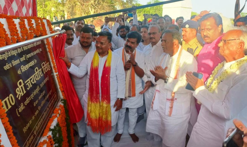 पर्यटन विकास एवं सौन्दर्यीकरण कार्यों का शिलान्यास 2