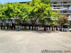 कुँ. आर. सी. महिला महाविद्यालय में “नारी शक्ति वंदन अधिनियम–2023” पर मानव श्रृंखला व हस्ताक्षर अभियान, जन-जागरूकता का दिया सशक्त संदेश। 1 IMG 20260415 WA0010