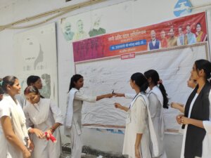 नारी शक्ति वंदन अधिनियम-2023 पर मेगा पदयात्रा व पोस्टर-स्लोगन कार्यक्रम, छात्राओं ने दिया सशक्तिकरण का संदेश। 1 IMG 20260416 WA0015