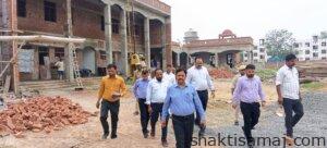 मैनपुरी: नवसृजित कुरावली तहसील के निर्माण कार्यों का डीएम डॉ. इंद्रमणि त्रिपाठी ने किया निरीक्षण, गुणवत्ता व समयबद्धता पर दिए सख्त निर्देश। 1 IMG 20260718 WA0013 1