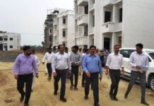 मैनपुरी: नवसृजित कुरावली तहसील के निर्माण कार्यों का डीएम डॉ. इंद्रमणि त्रिपाठी ने किया निरीक्षण, गुणवत्ता व समयबद्धता पर दिए सख्त निर्देश।