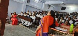 कुंवर आर.सी. महिला महाविद्यालय में बीए व बीएससी प्रथम वर्ष की छात्राओं का ओरिएंटेशन सत्र आयोजित। 1 IMG 20260818 WA0010
