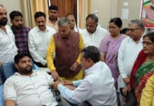 रक्तदान सबसे बड़ा पुनीत कार्य, आपका दिया रक्त बचा सकता है किसी का जीवन—प्रभारी मंत्री