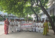 सेवा-संकल्प अभियान के तहत आयोजित हुई सामान्य ज्ञान प्रतियोगिता।