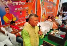 सेवा-संकल्प अभियान: काशी से मैनपुरी पहुंची बाइक यात्रा, मंत्री धर्मवीर प्रजापति ने गिनाईं सरकार की उपलब्धियां।